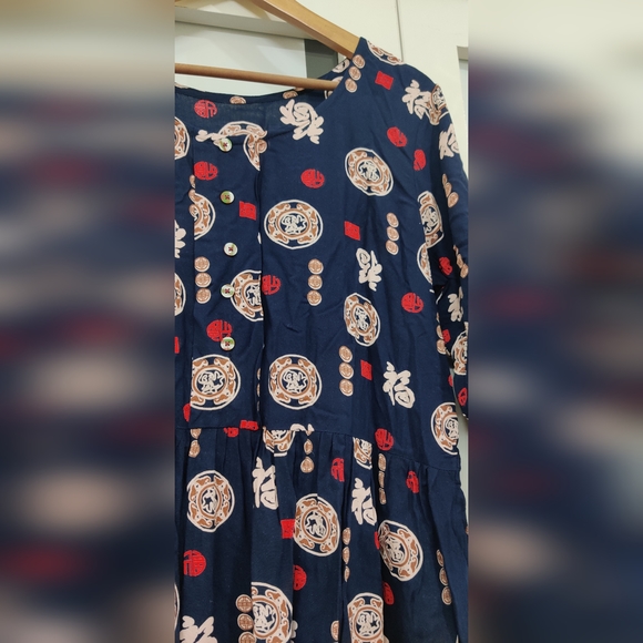 Navy Blue dress (NWOT) - Picture 4 of 4